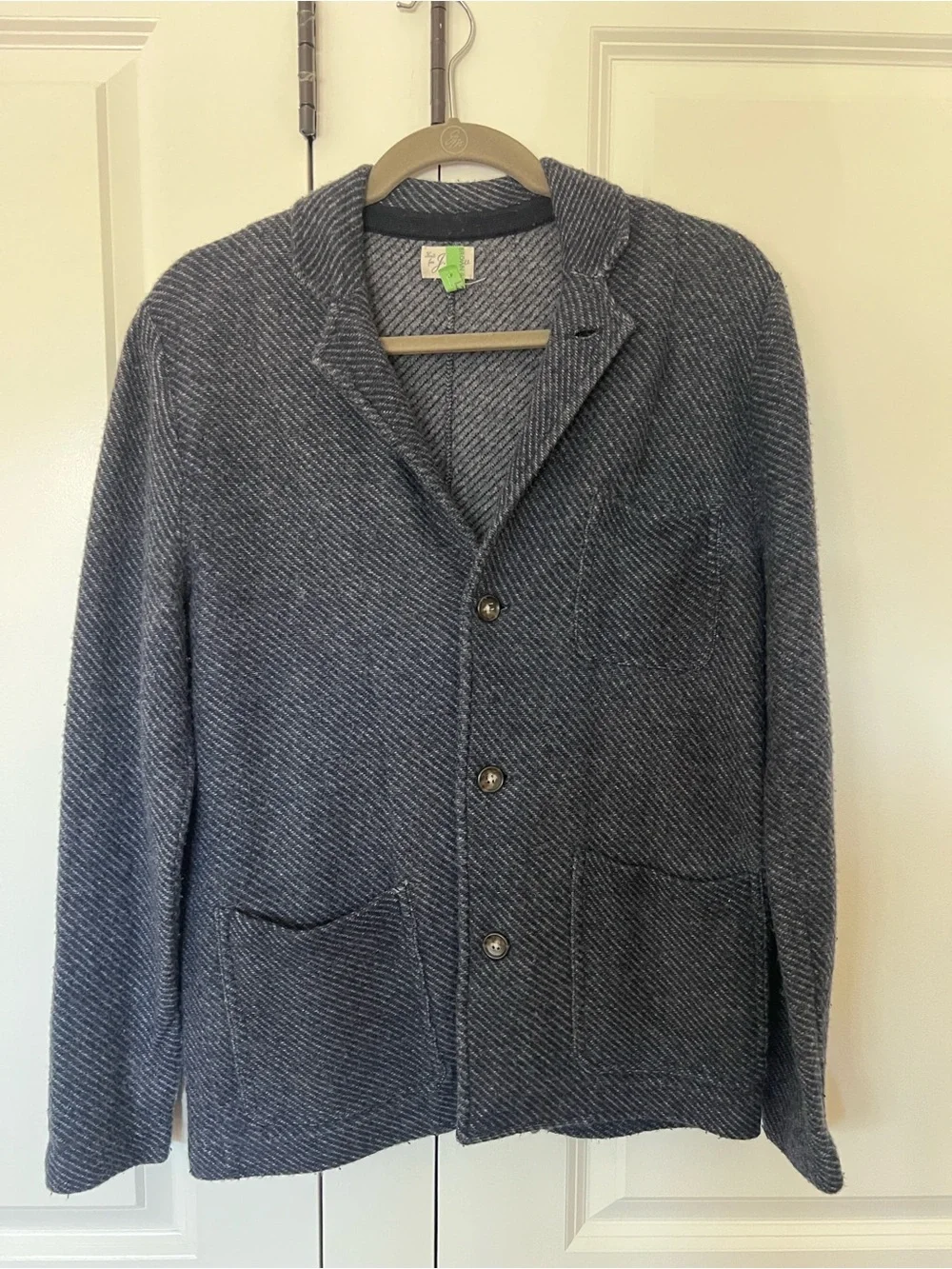 🟣 BOGO! J Crew Wool Blend Work Jacket in Twill Jacquard